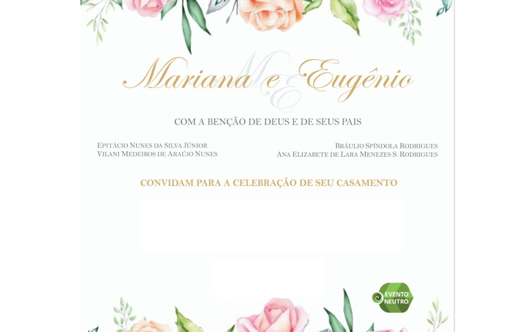 Mariana e Eugênio – Casamento com o Selo Evento Neutro
